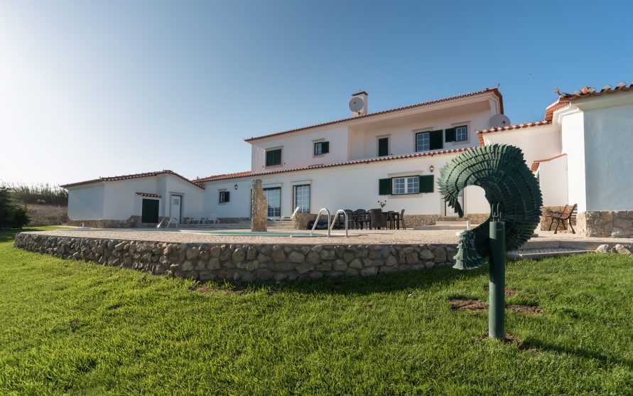 Full view on the house